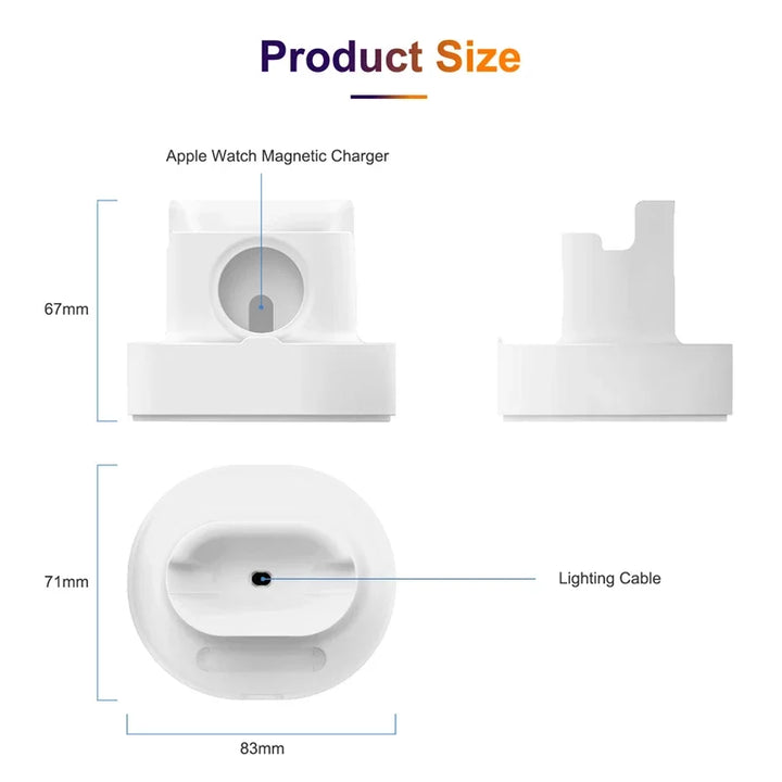 3 In 1 Silicone Charging